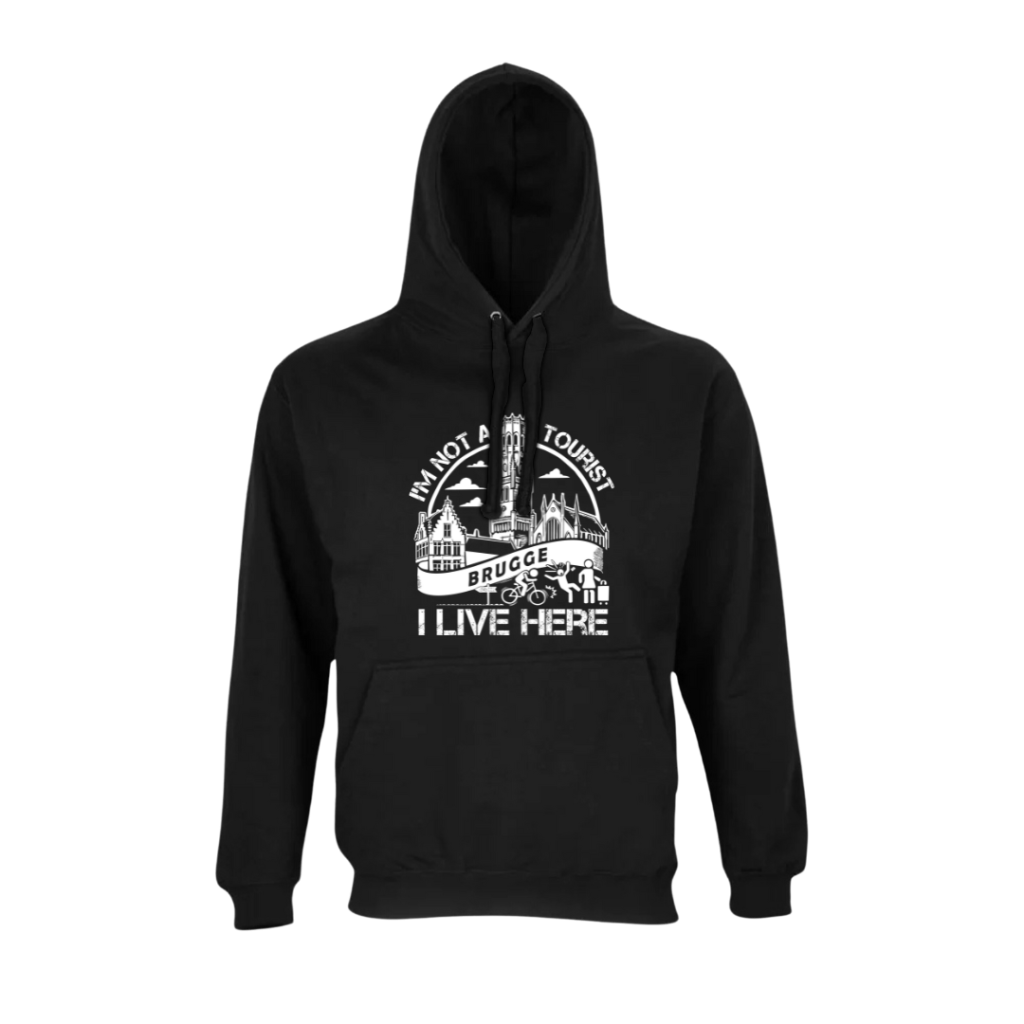 Activist Hoodie: "I'm Not A Tourist, I Live Here"